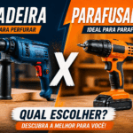 Furadeira e parafusadeira: qual a melhor? Guia prático para escolher